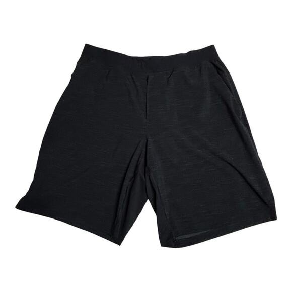 Lululemon T.H.E. Short 9" All Court Texture Deep Coal Black XL - Picture 2 of 10